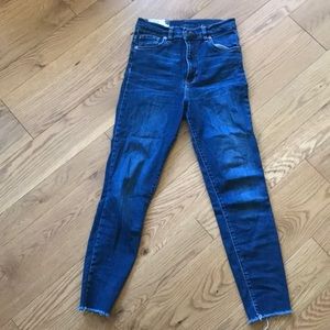 Marine layer high skinny jeans 27